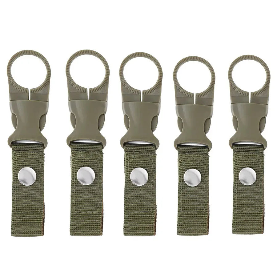 Heavy-Duty Tactical Water Bottle Holder Clip