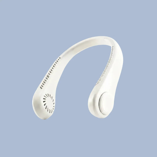 Mini Neck Mounted Fan Portable Bladeless Neck Rechargeable Air Cooler 3 Speed Mini Summer Sports Fan Outdoor Long endur