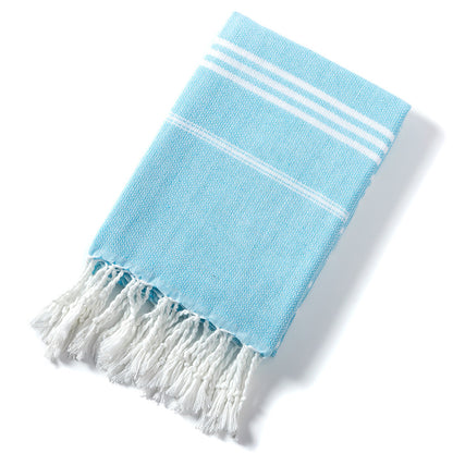 The Aegean Striped Turkish Beach Towel – Quick-Dry & Lightweight (90x180cm)