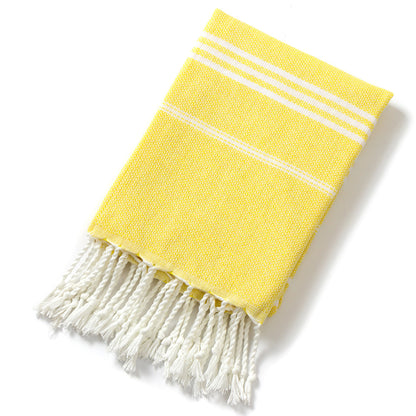 The Aegean Striped Turkish Beach Towel – Quick-Dry & Lightweight (90x180cm)