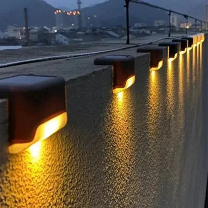 Waterproof Solar Deck & Step Lights – Outdoor LED Stair Lamp Multi-Pack for Patios, Pathways, Fences, and Backyard Garden Decor