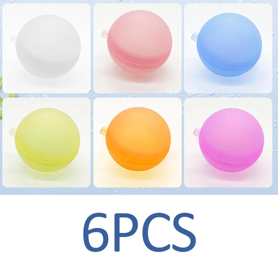Reusable Silicone Water Balloons | Quick-Fill Self-Sealing Splash Balls