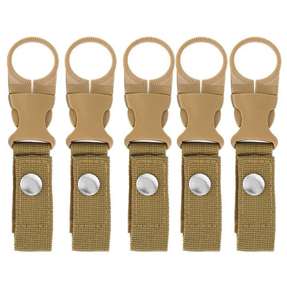 Heavy-Duty Tactical Water Bottle Holder Clip