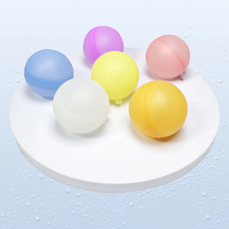 Reusable Silicone Water Balloons | Quick-Fill Self-Sealing Splash Balls