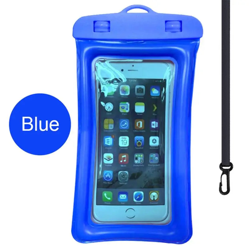Floating Waterproof Airbag Outdoor Swimming Bag Phone Case