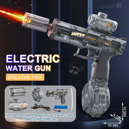 High Pressure Electric Automatic Burst Water Gun Summer Toy