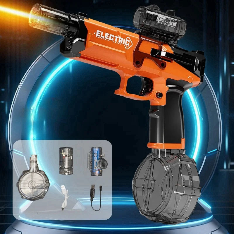 High Pressure Electric Automatic Burst Water Gun Summer Toy