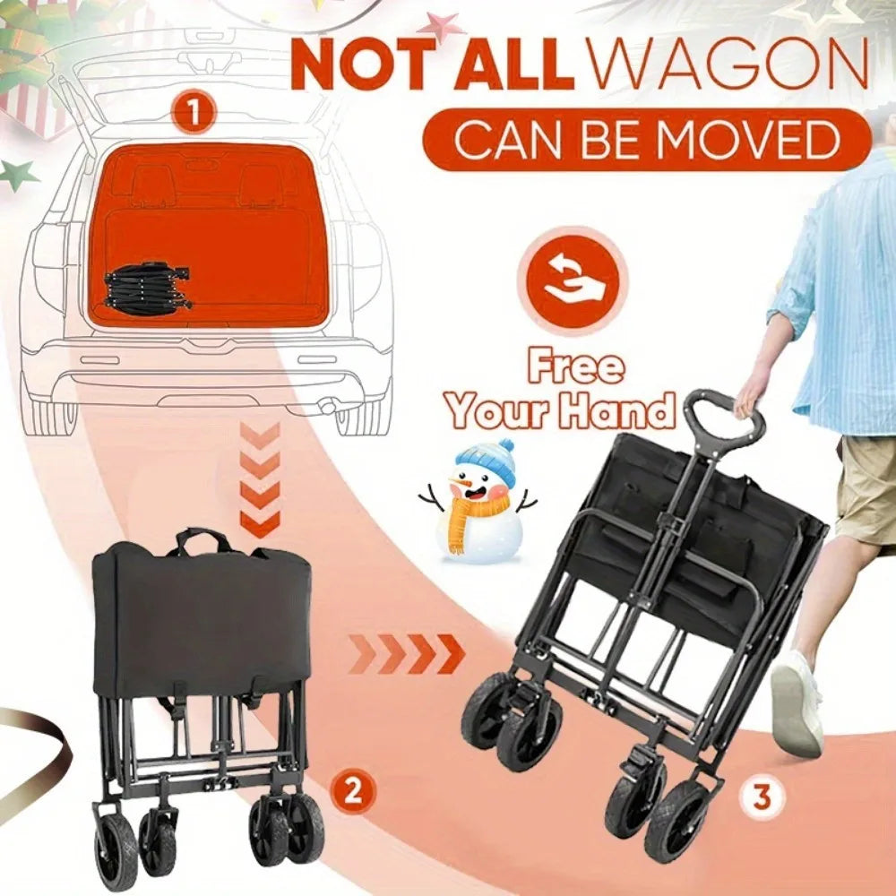 The Terrain Hauler | Heavy-Duty Collapsible Utility Wagon