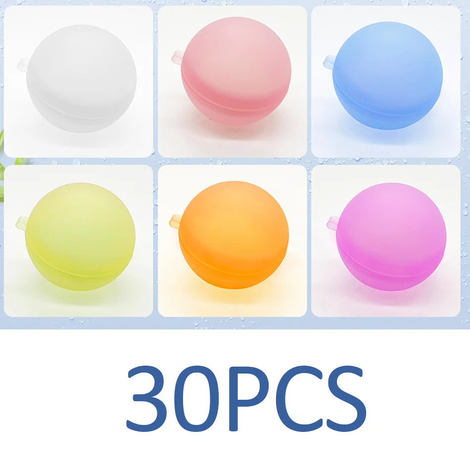 Reusable Silicone Water Balloons | Quick-Fill Self-Sealing Splash Balls