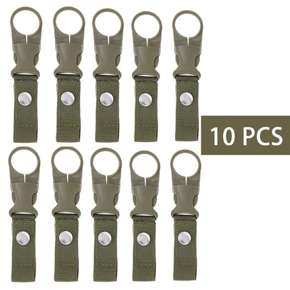 Heavy-Duty Tactical Water Bottle Holder Clip