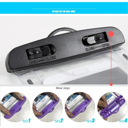 Floating Waterproof Airbag Outdoor Swimming Bag Phone Case
