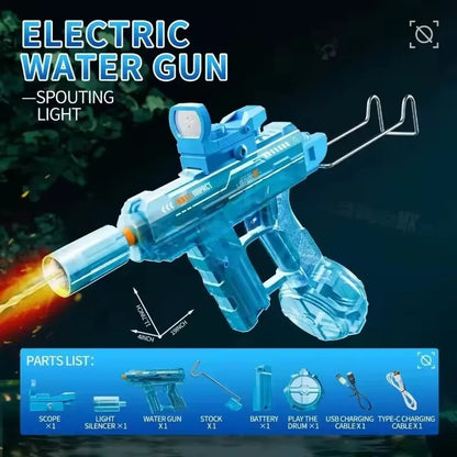 High Pressure Electric Automatic Burst Water Gun Summer Toy
