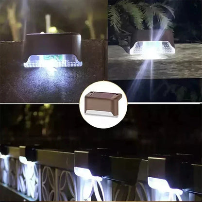 Waterproof Solar Deck & Step Lights – Outdoor LED Stair Lamp Multi-Pack for Patios, Pathways, Fences, and Backyard Garden Decor