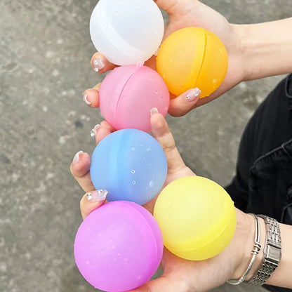 Reusable Silicone Water Balloons | Quick-Fill Self-Sealing Splash Balls