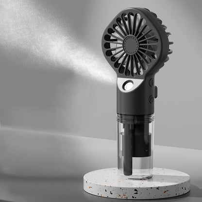 Portable Handheld Spray Fan Mini USB Rechargeable Fan Outdoor Small