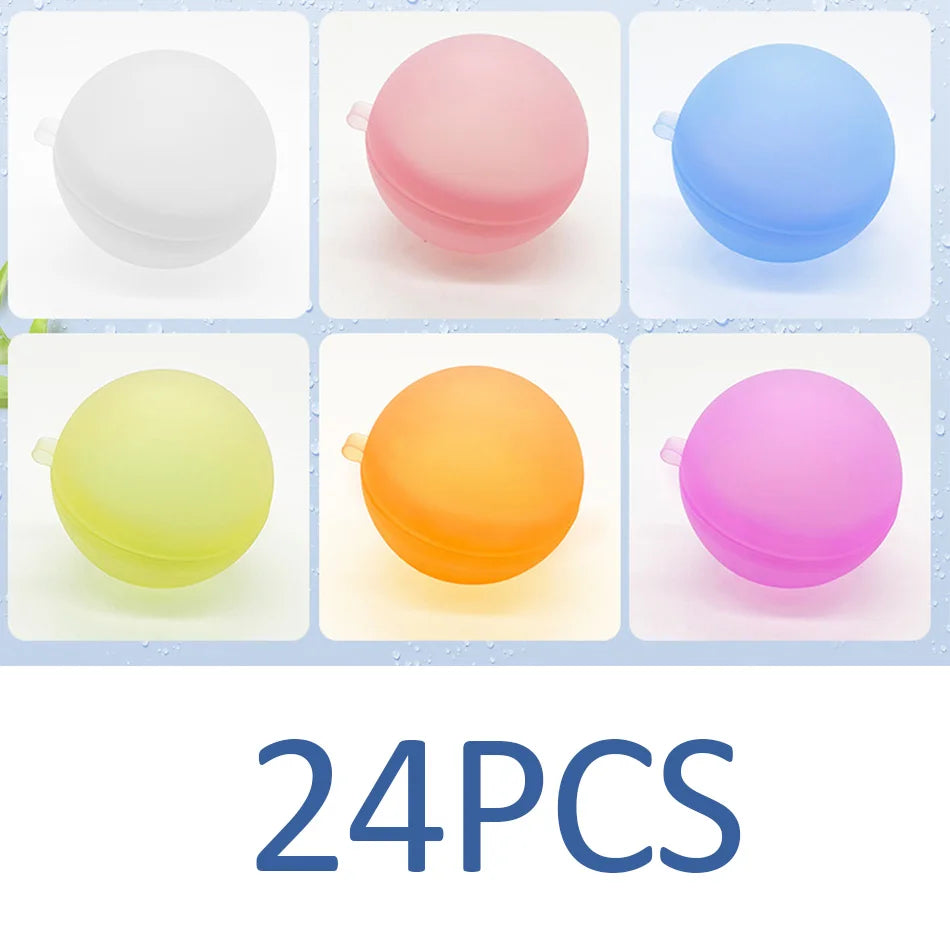 Reusable Silicone Water Balloons | Quick-Fill Self-Sealing Splash Balls