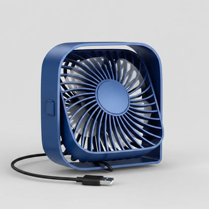 4.8" Mini Portable USB Desk Fan | Ultra-Quiet 360° Airflow