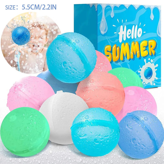 Reusable Silicone Water Balloons | Quick-Fill Self-Sealing Splash Balls