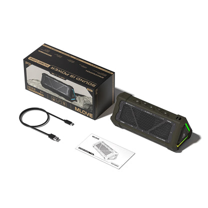 The Sonic Wave | Premium Outdoor Waterproof Bluetooth Speaker