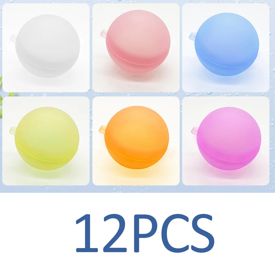 Reusable Silicone Water Balloons | Quick-Fill Self-Sealing Splash Balls
