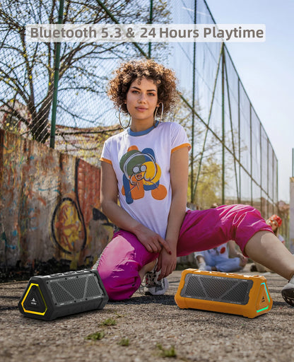 The Sonic Wave | Premium Outdoor Waterproof Bluetooth Speaker