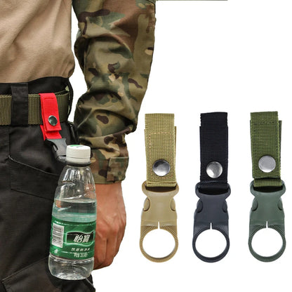 Heavy-Duty Tactical Water Bottle Holder Clip
