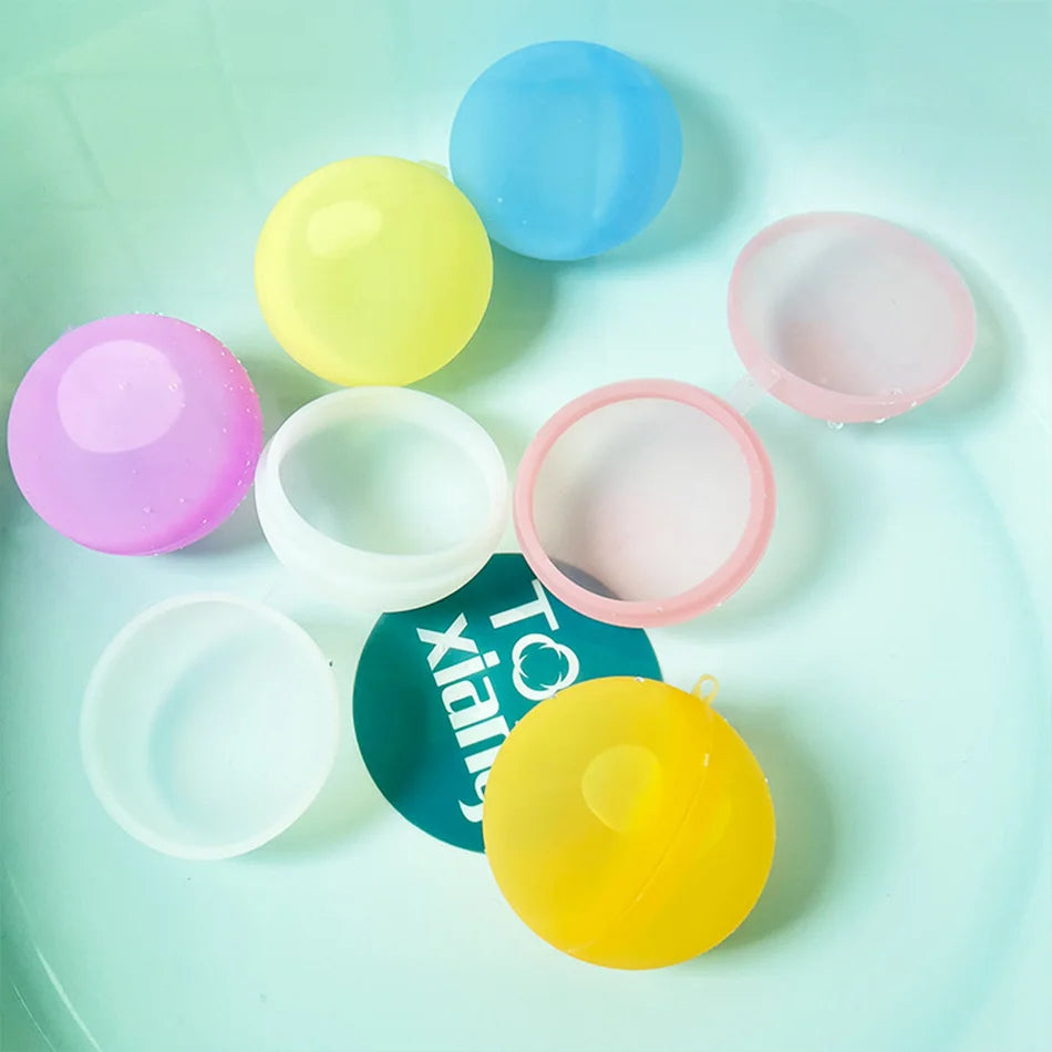Reusable Silicone Water Balloons | Quick-Fill Self-Sealing Splash Balls
