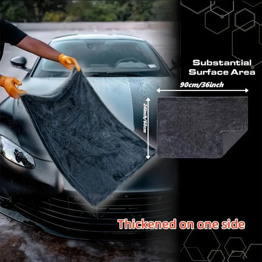 Car Microfiber Towel, oversized strong absorbent car wash cloth, high-efficiency cleaning wipe cloth