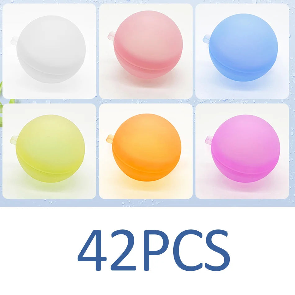 Reusable Silicone Water Balloons | Quick-Fill Self-Sealing Splash Balls