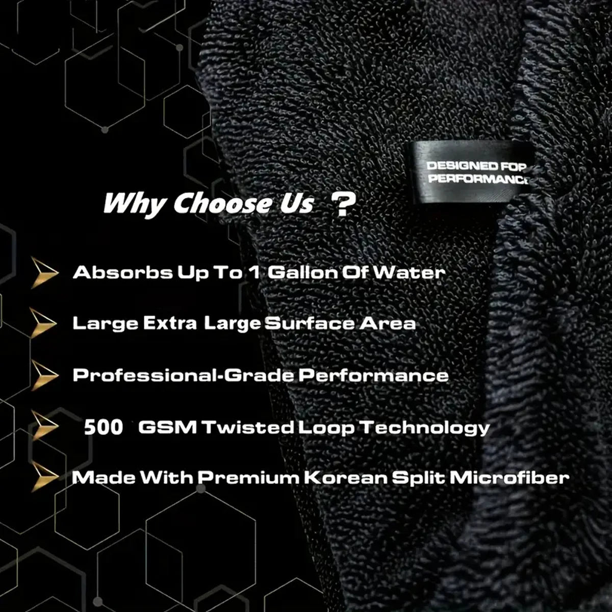 Car Microfiber Towel, oversized strong absorbent car wash cloth, high-efficiency cleaning wipe cloth