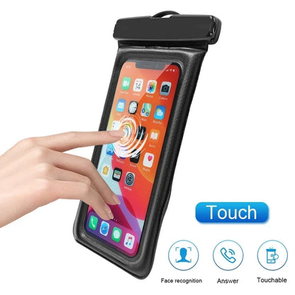 Floating Waterproof Airbag Outdoor Swimming Bag Phone Case