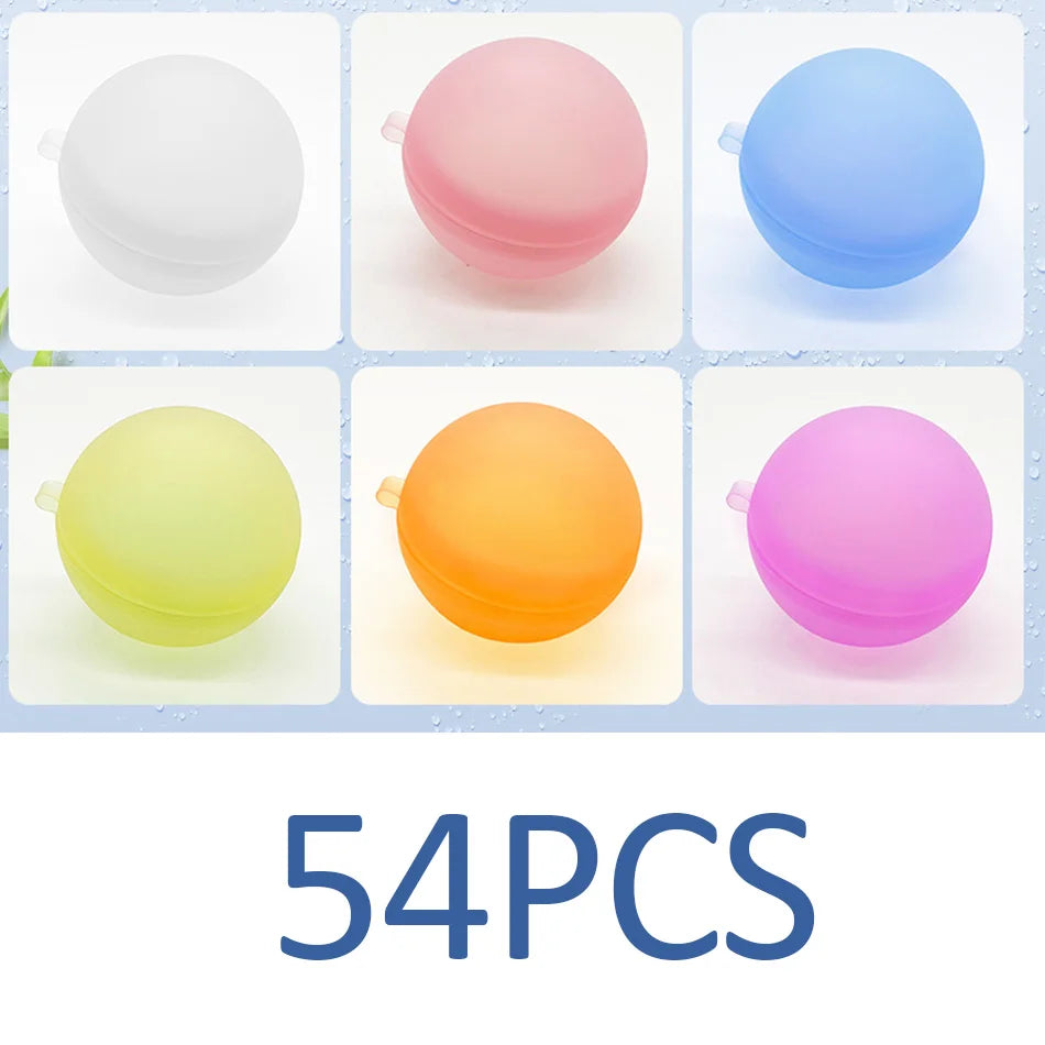 Reusable Silicone Water Balloons | Quick-Fill Self-Sealing Splash Balls