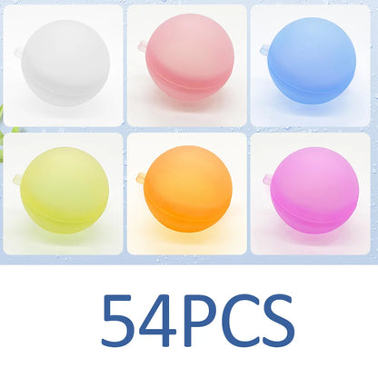 Reusable Silicone Water Balloons | Quick-Fill Self-Sealing Splash Balls