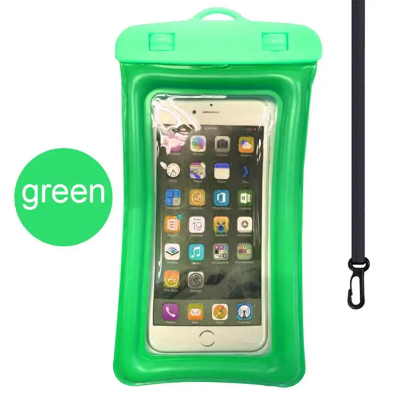 Floating Waterproof Airbag Outdoor Swimming Bag Phone Case