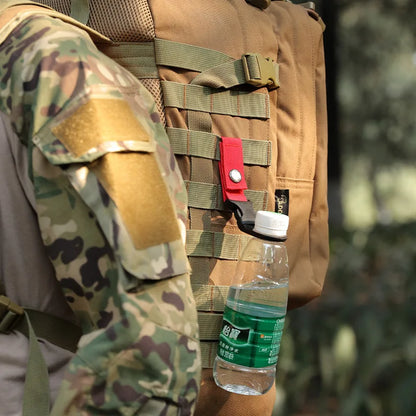 Heavy-Duty Tactical Water Bottle Holder Clip