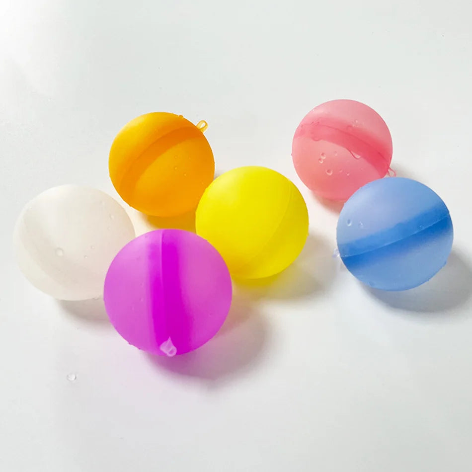 Reusable Silicone Water Balloons | Quick-Fill Self-Sealing Splash Balls