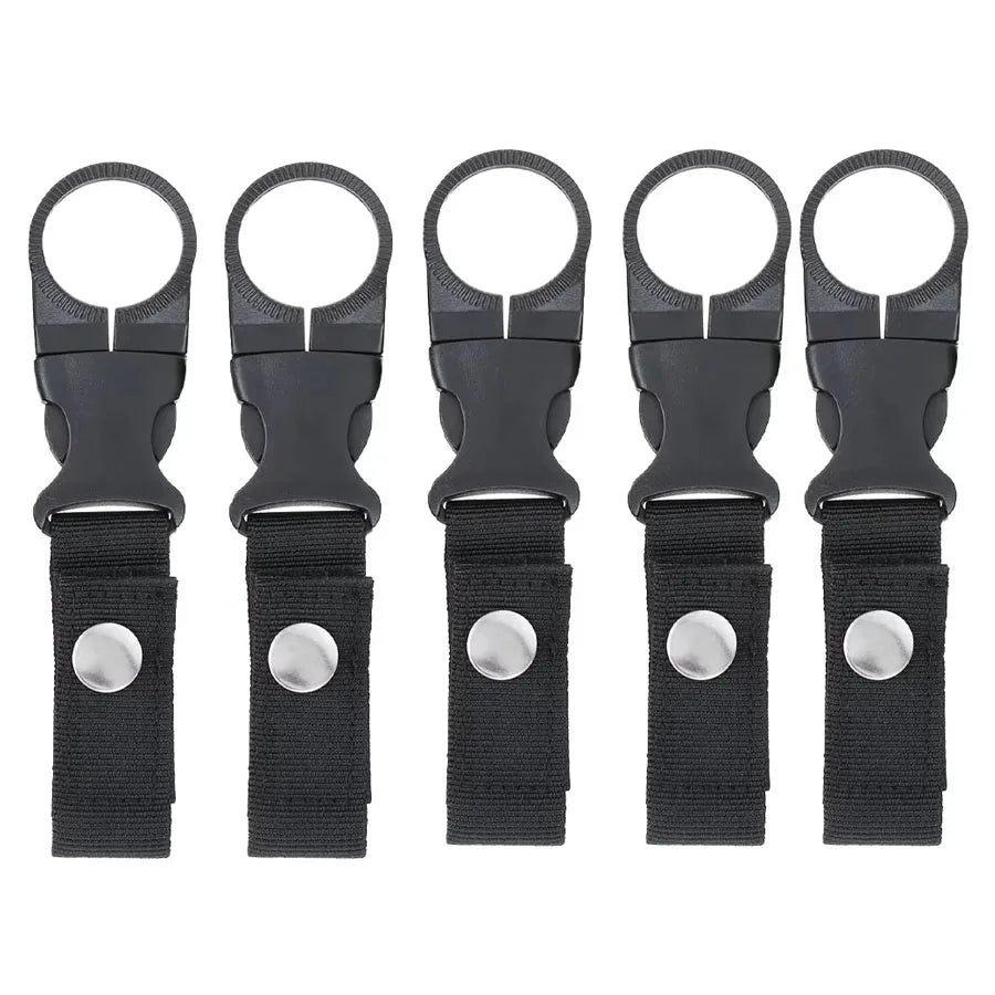 Heavy-Duty Tactical Water Bottle Holder Clip