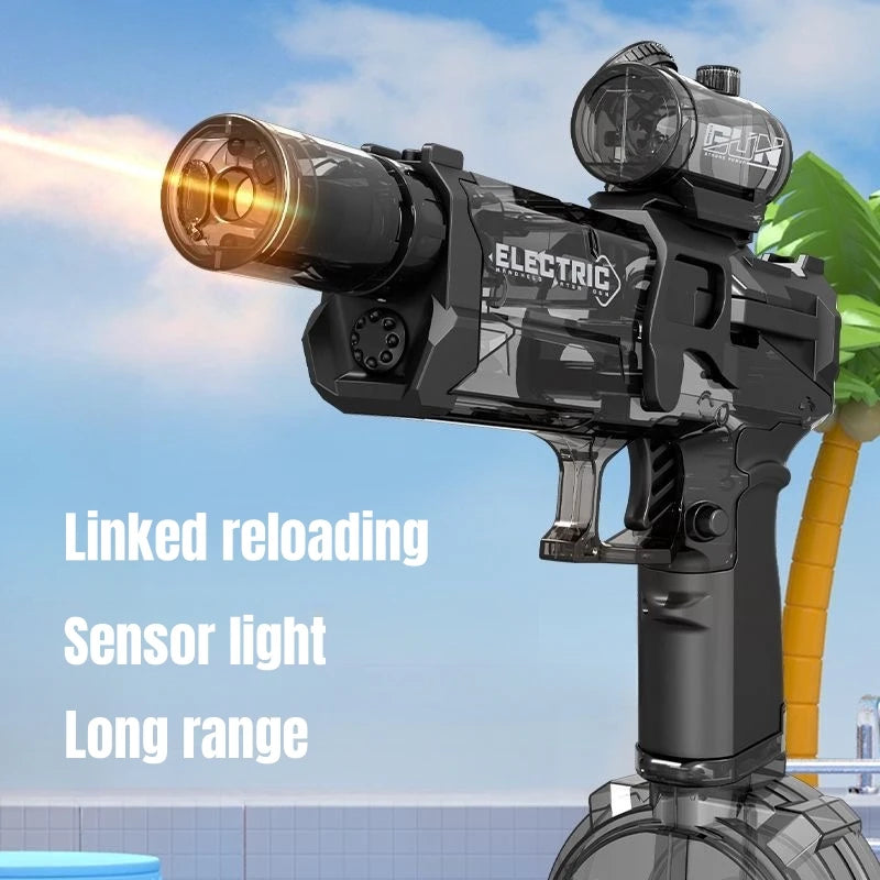 High Pressure Electric Automatic Burst Water Gun Summer Toy