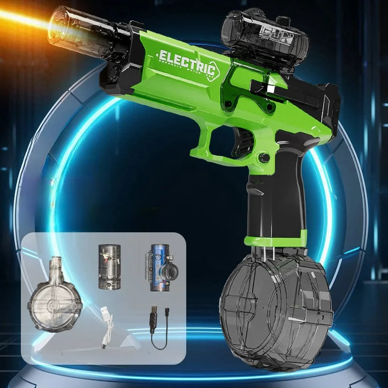 High Pressure Electric Automatic Burst Water Gun Summer Toy