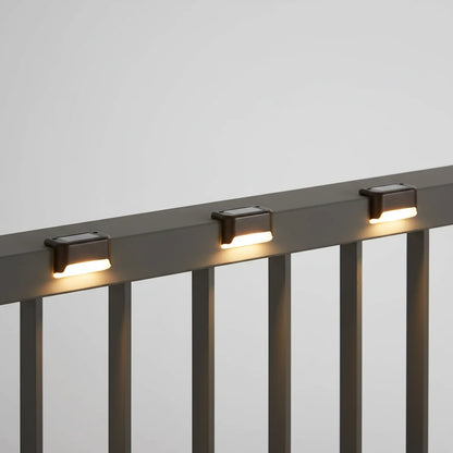 Waterproof Solar Deck & Step Lights – Outdoor LED Stair Lamp Multi-Pack for Patios, Pathways, Fences, and Backyard Garden Decor
