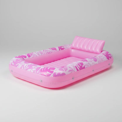The Sunbather Inflatable Tanning Pool - Pink