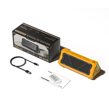 The Sonic Wave | Premium Outdoor Waterproof Bluetooth Speaker