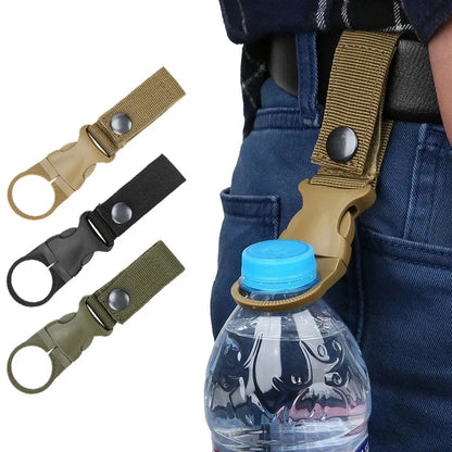 Heavy-Duty Tactical Water Bottle Holder Clip