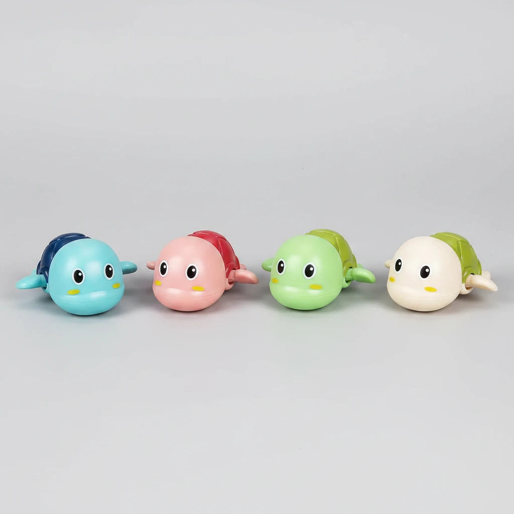 Baby Bath Toys Bathing Cute Swimming Turtle Whale Pool Beach Classic Chain Clockwork Water Toy For Kids Water Playing Toys