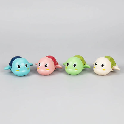 Baby Bath Toys Bathing Cute Swimming Turtle Whale Pool Beach Classic Chain Clockwork Water Toy For Kids Water Playing Toys