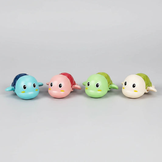 Baby Bath Toys Bathing Cute Swimming Turtle Whale Pool Beach Classic Chain Clockwork Water Toy For Kids Water Playing Toys