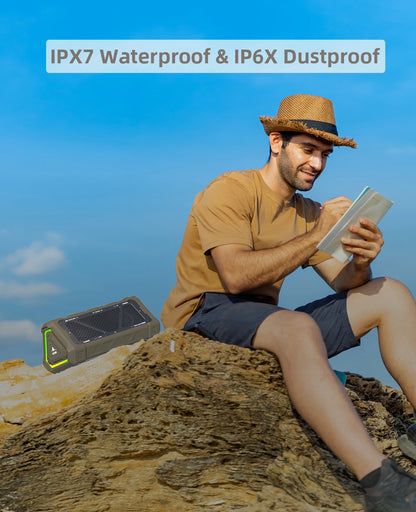 The Sonic Wave | Premium Outdoor Waterproof Bluetooth Speaker
