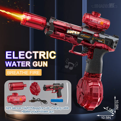High Pressure Electric Automatic Burst Water Gun Summer Toy