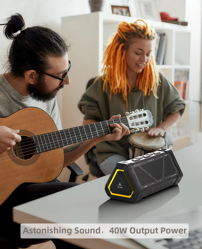 The Sonic Wave | Premium Outdoor Waterproof Bluetooth Speaker