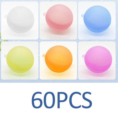Reusable Silicone Water Balloons | Quick-Fill Self-Sealing Splash Balls